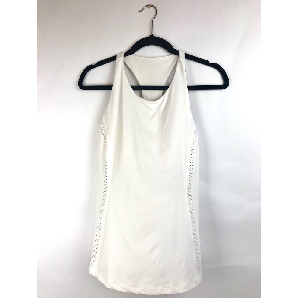 Lululemon RARE white tank sport bra